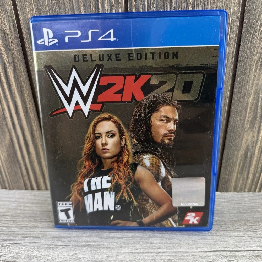 WWE 2K20 Deluxe Edition (Sony PlayStation 4, PS4 Tested & Working No Manual